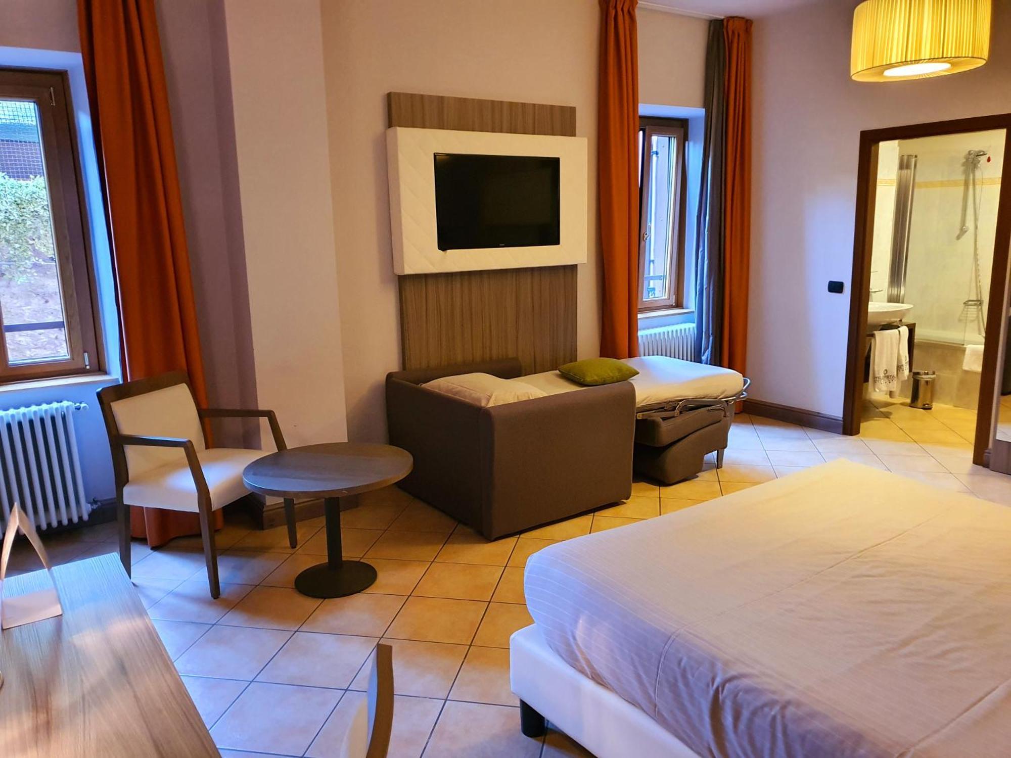 Hotel Garni Cristallo بونتي دي لينيو الغرفة الصورة